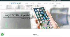 Desktop Screenshot of creativesite.com.br